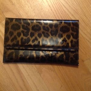 Leopard Print Clutch